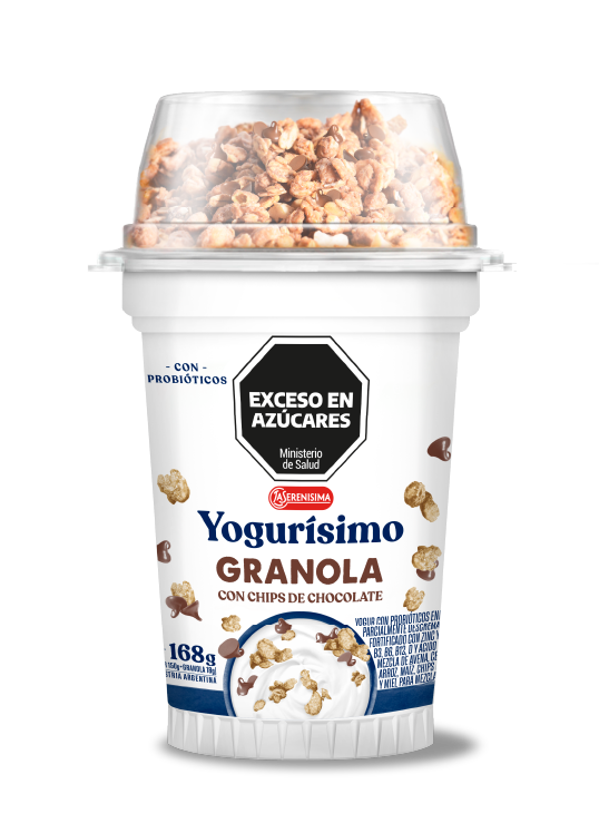 Yogurísimo Granola con chips de chocolate