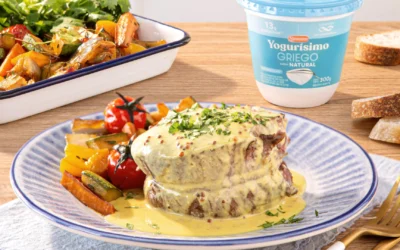 LOMO CON SALSA DE YOGUR Y MOSTAZA