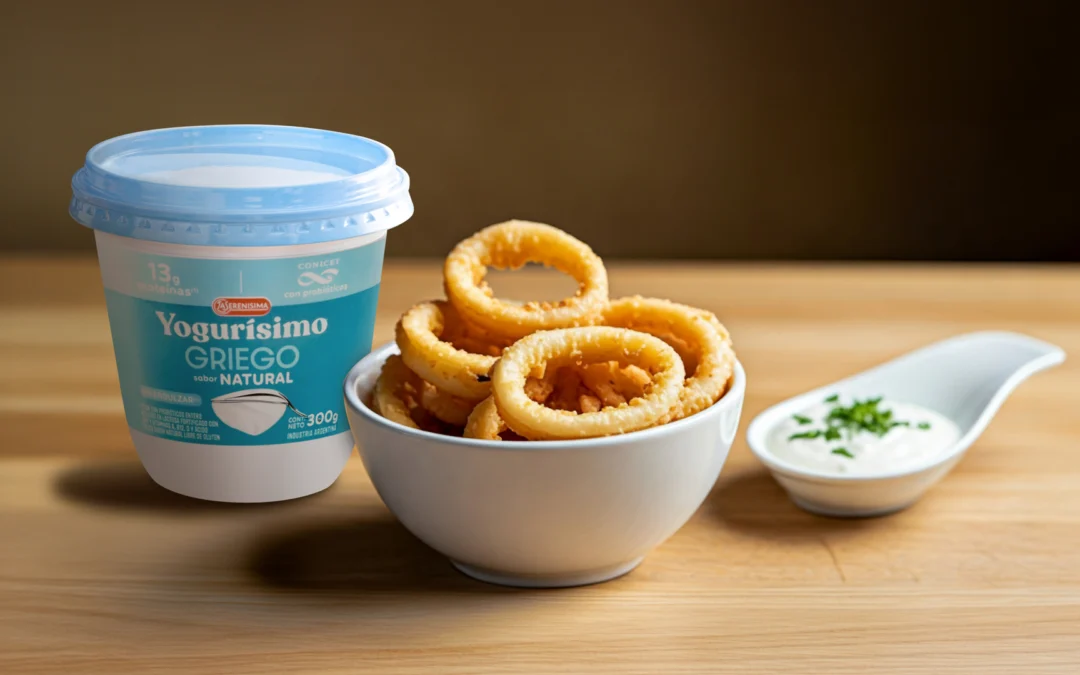 RABAS CON SALSA DE YOGUR