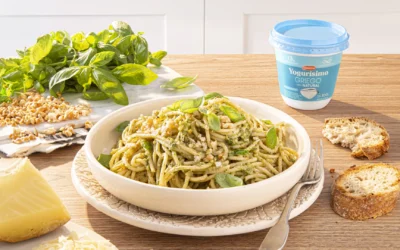 PASTA CON PESTO CREMOSO