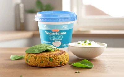 HAMBURGUESAS DE GARBANZOS Y ZANAHORIA CON ADEREZO DE YOGUR