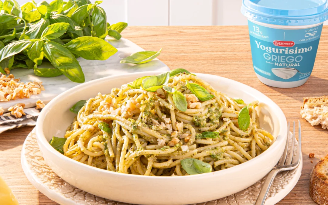 PASTA CON PESTO CREMOSO