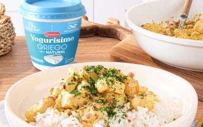 POLLO AL CURRY CON ARROZ