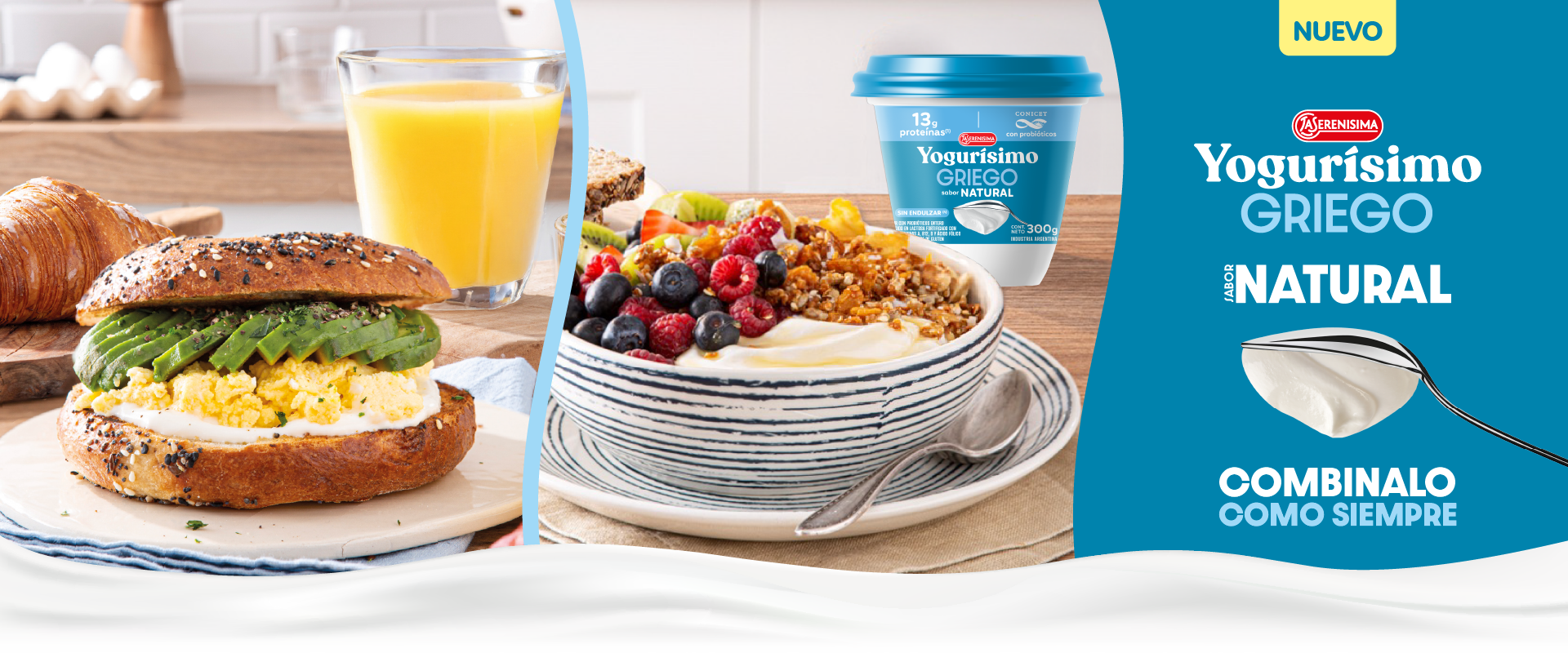 nuevo recetas Yogurísimo Banner Natural Recetas