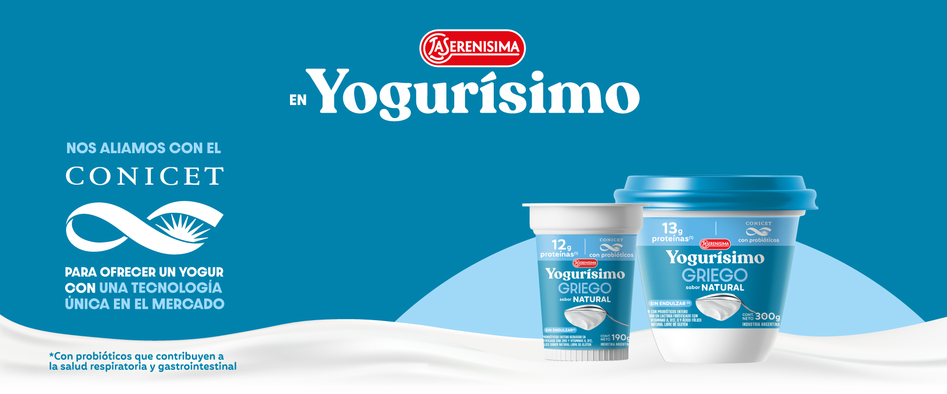 Yogurísimo Natural Conicet