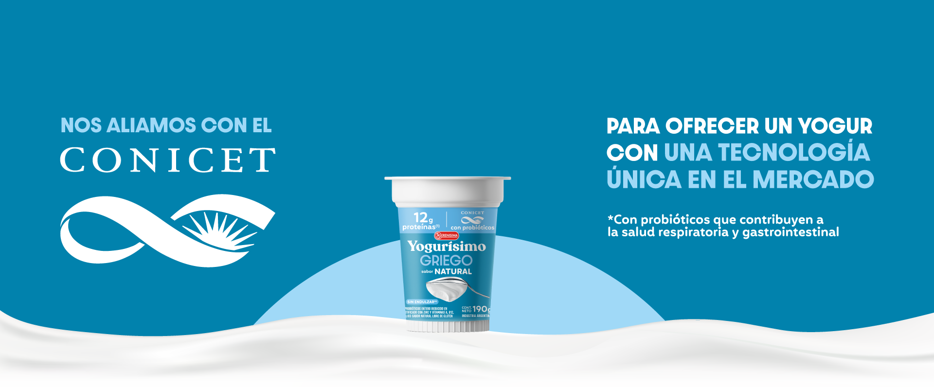 Yogurísimo Natural Conicet