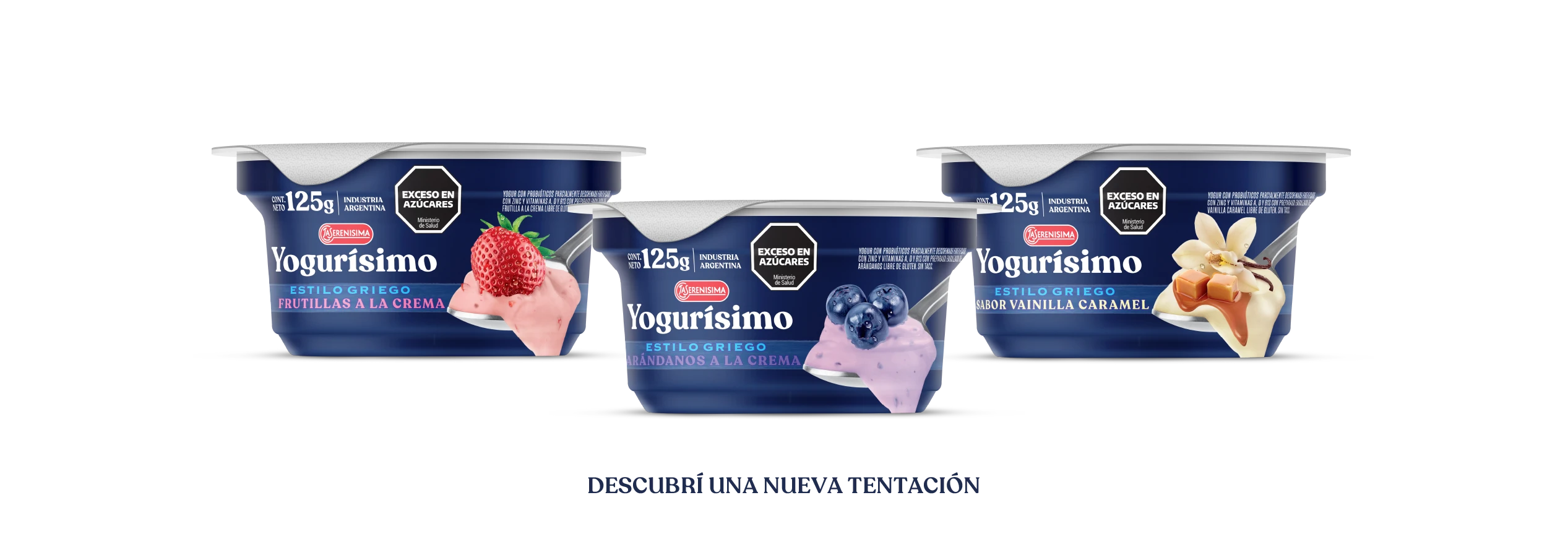 Yogurísimo banner griego