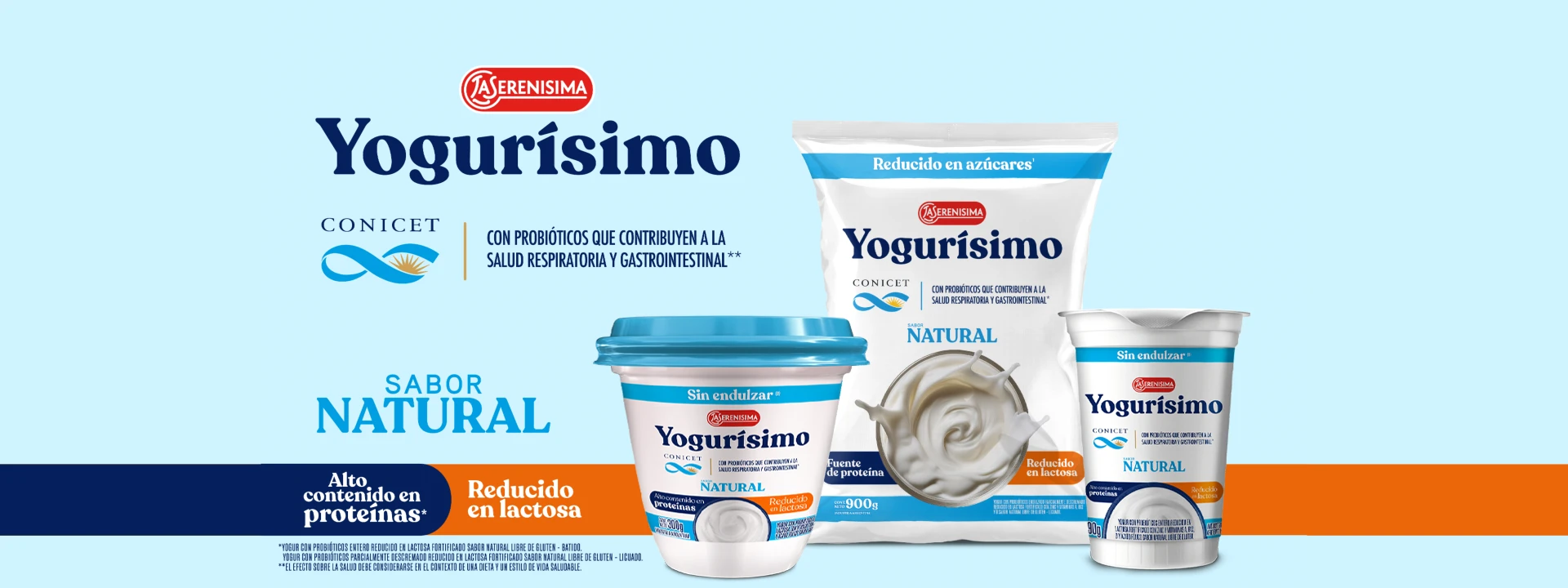 Yogurisímo Banner Natural Conicet