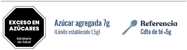 Yogurísimo entero sachet sabor frutilla 1100g pack ahorro ley fop