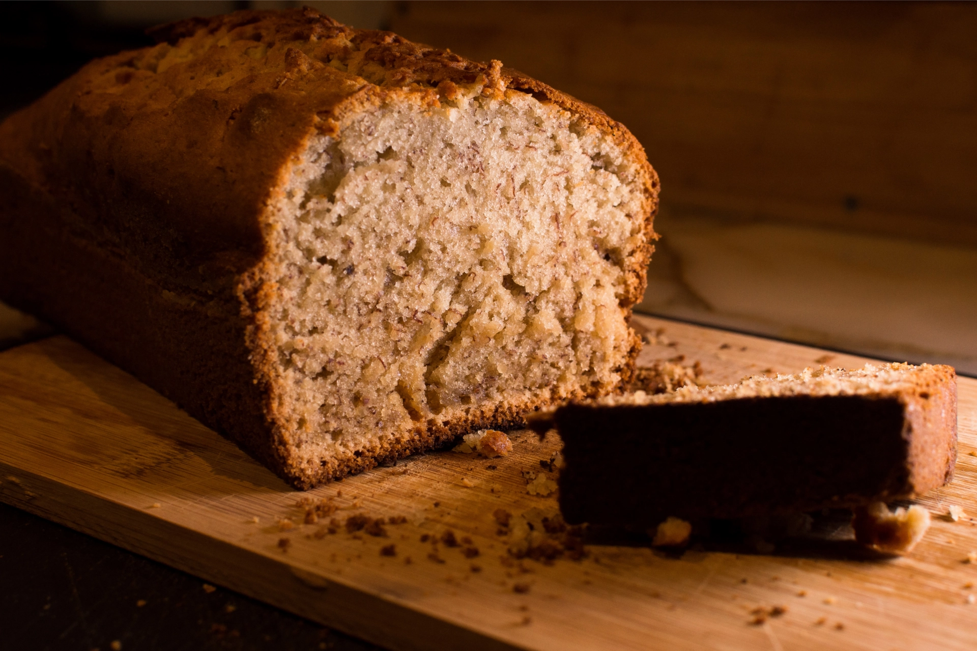 Budín de banana