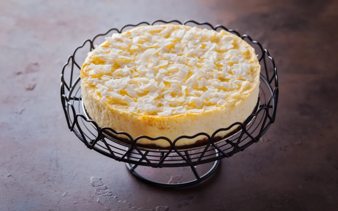 CHEESECAKE DE COCO