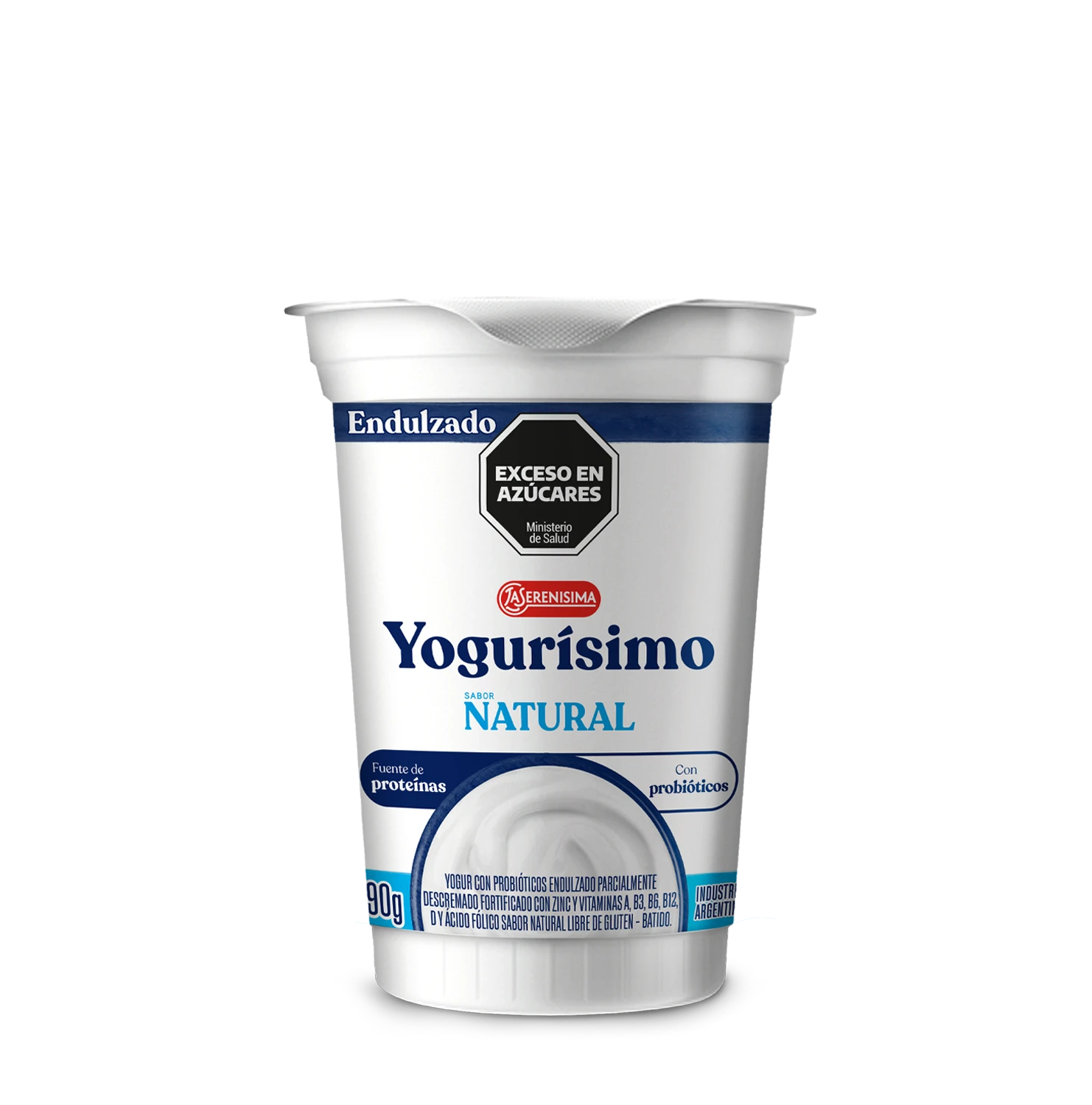 Yogurisimo  Natural Endulzado 190g