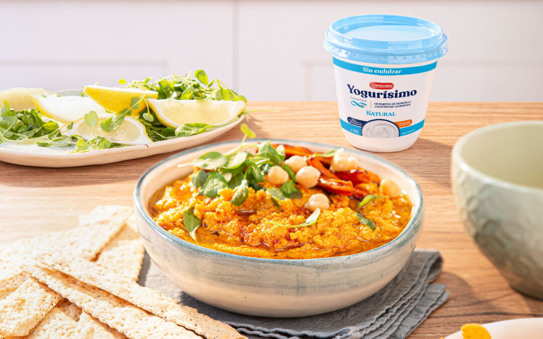 HUMMUS DE ZANAHORIA Y GARBANZOS
