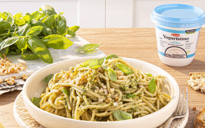 PASTA CON PESTO CREMOSO