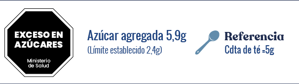 Yogurísimo entero Big Pot natural endulzado con azucar de caña ley fop