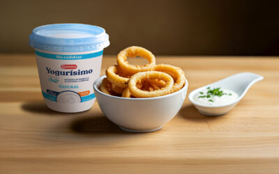 RABAS CON SALSA DE YOGUR