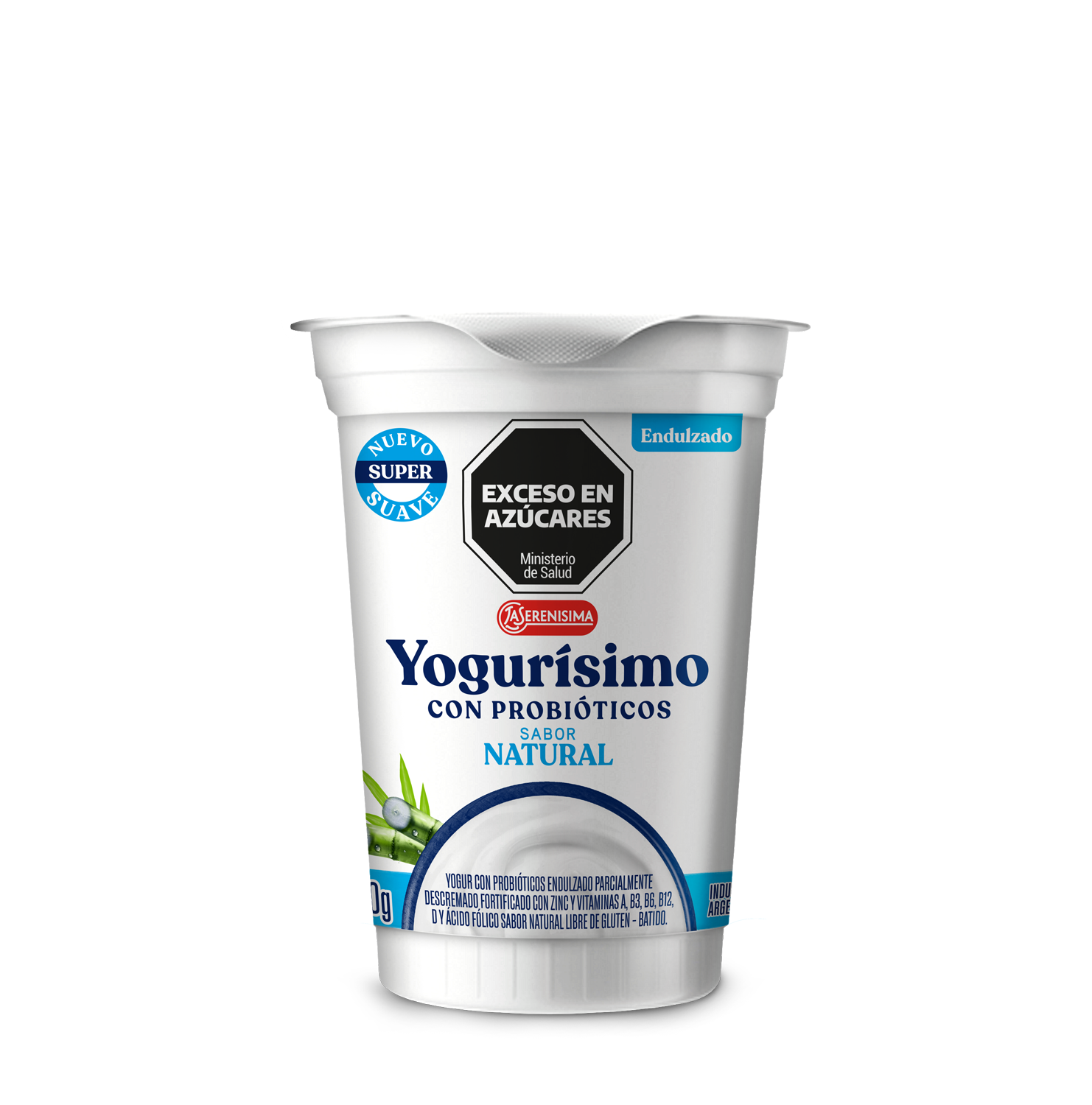 Yogurisimo  Natural Endulzado 190g