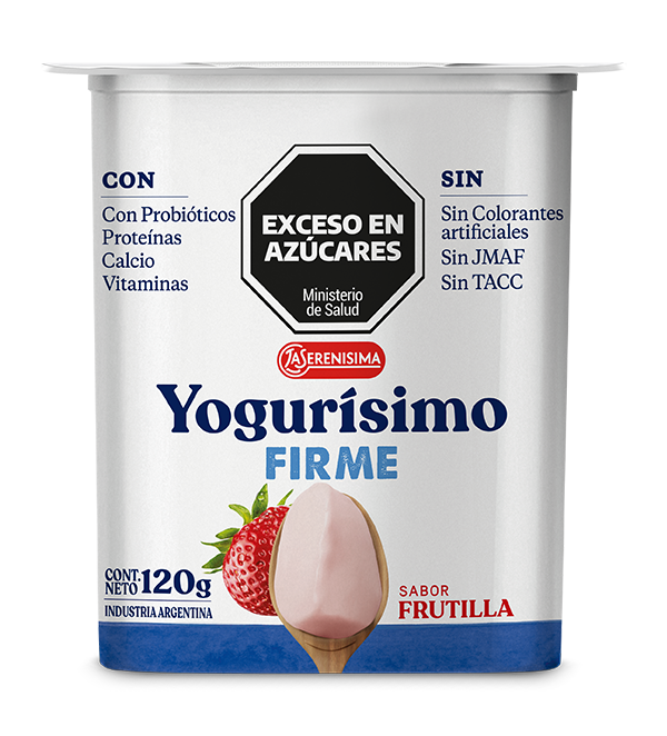 Yogurísimo  Firme sabor  frutilla 120g