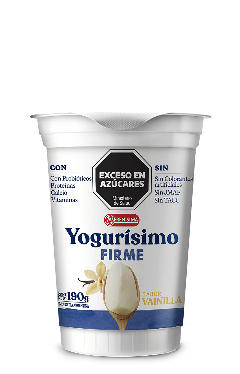 Yogurísimo  firme sabor vainilla 190g