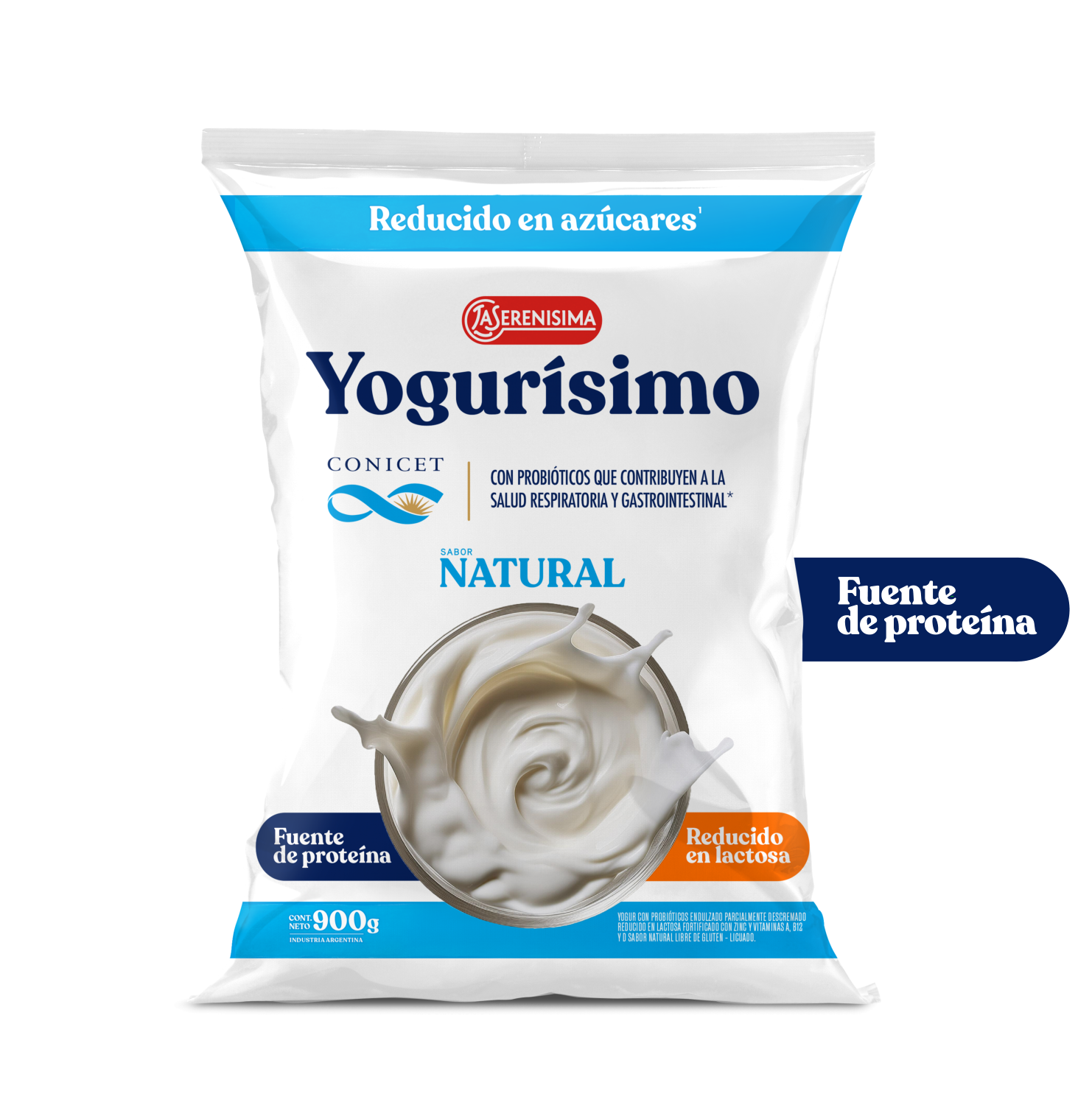 Yogurísimo Bebible Natural 900g