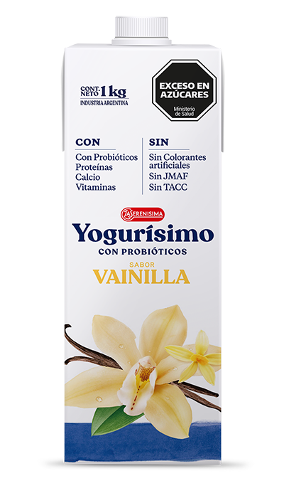 Yogur en caja sabor vainilla Yogurísimo