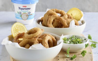 RABAS CON SALSA DE YOGUR