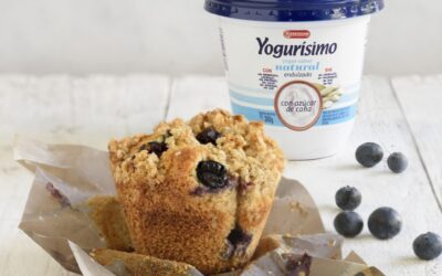 MUFFIN DE ARÁNDANOS