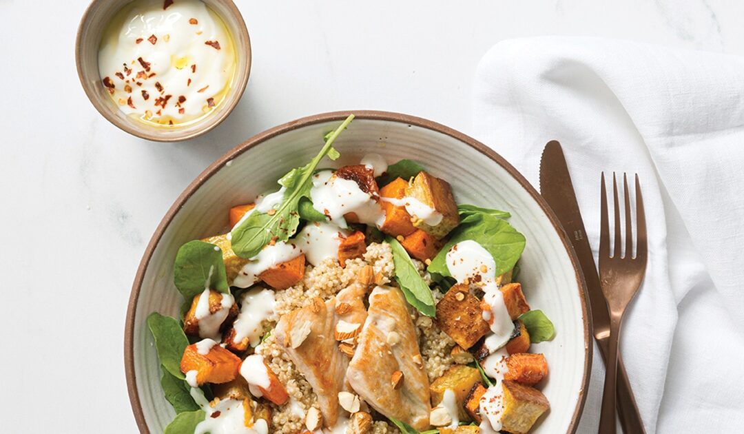 ENSALADA DE POLLO Y QUINOA